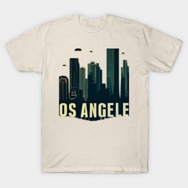 Los Angeles T-Shirt by TshirtMA